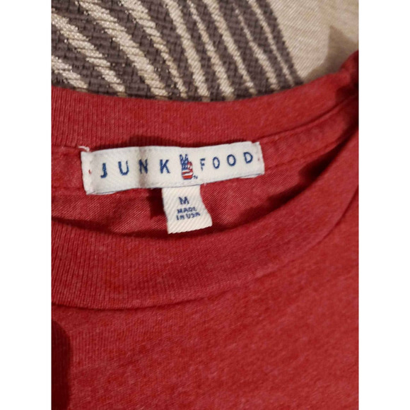 Junk Food Batman Here To Party Adult Red T-Shirt - Size Med - Picture 4 of 6